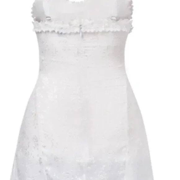 The Bar Jade Dress in Blanc - Never Been Worn/Tags - Size 6 - Picture 4 of 8